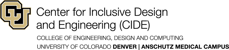 Center for Inclusive Design and Engineering - Online Training